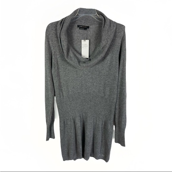 BCBGMaxAzria Dress Women’s XL Angora Wool Blend Cowl Neck Cozy Core Minimalist - Picture 1 of 10